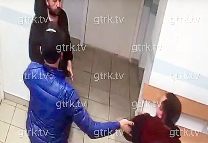 В Стерлитамаке видеокамера зафиксировала момент массовой драки с участием полицейских