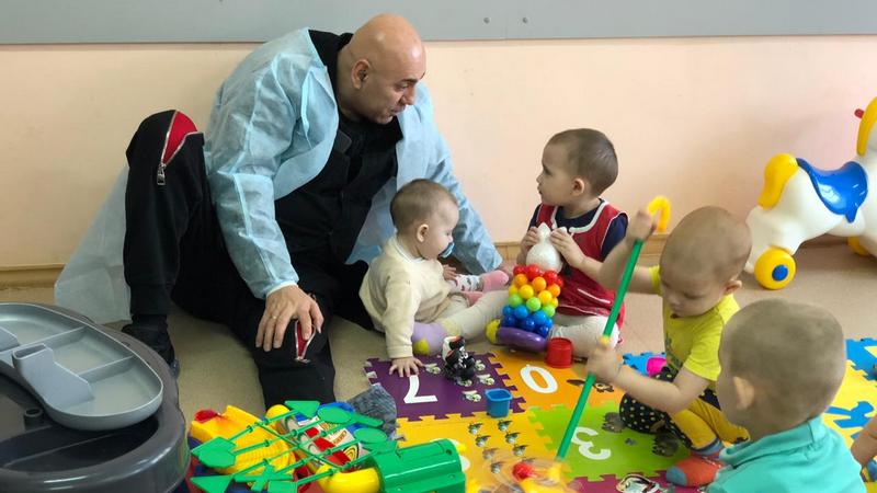 Валерия и Иосиф Пригожин посетили детскую больницу в Стерлитамаке