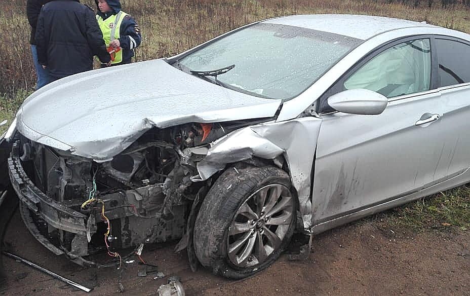 Авария в Уфе: водитель «Дэу Матиз» погиб в лобовом столкновении с «Хендай Соната
