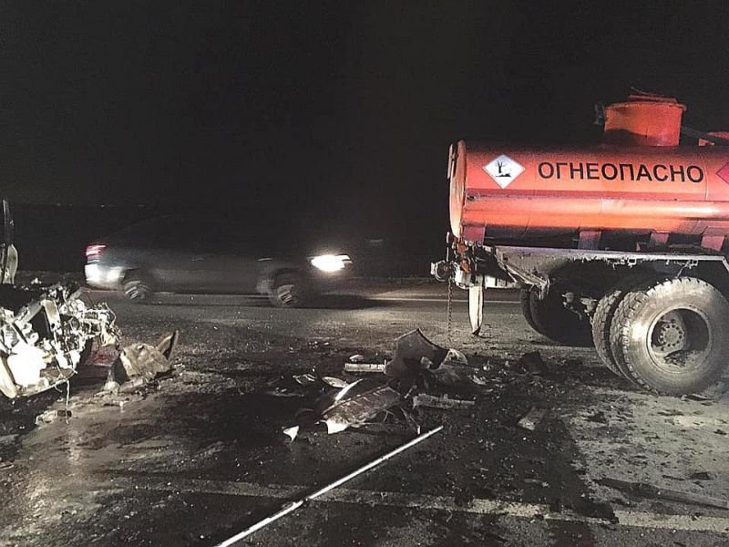 Авария в Кармаскалинском районе: водитель "Subaru Forester" погиб столкнувшись с автоцистерной ЗИЛ