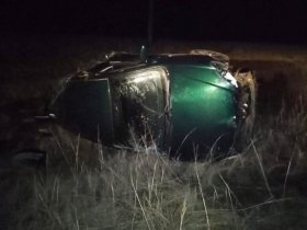 Авария в Куюргазинском районе: девушка на «Тойота Королла» съехала в кювет