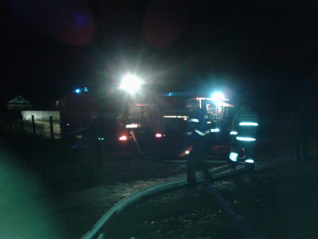 В Нуримановском районе в металлическом вагончике сгорел мужчина