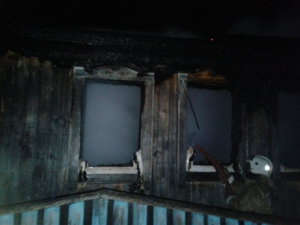 В Илишевском районе в деревянном доме сгорел мужчина