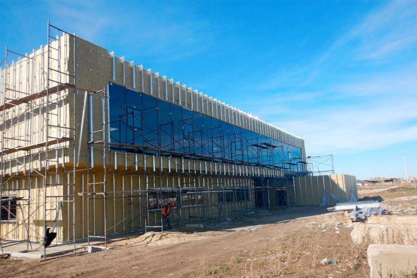 В Абзелиловском районе строится завод по производству сухих строительных смесей