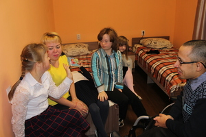 В Буздякском районе оборудовали учебную квартиру для инвалидов