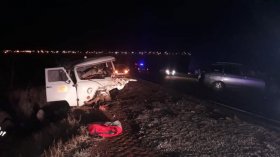 Авария на трассе Уфа-Оренбург: погиб водитель «Лады» столкнувшись с «УАЗ-3909»