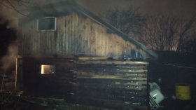 Пожар в Уфе: в сгоревшем садовом домике обнаружили двоих погибших мужчин