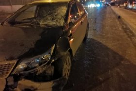 ДТП в Уфе: на Демском шоссе женщина за рулём KIA Rio насмерть сбила пенсионерку