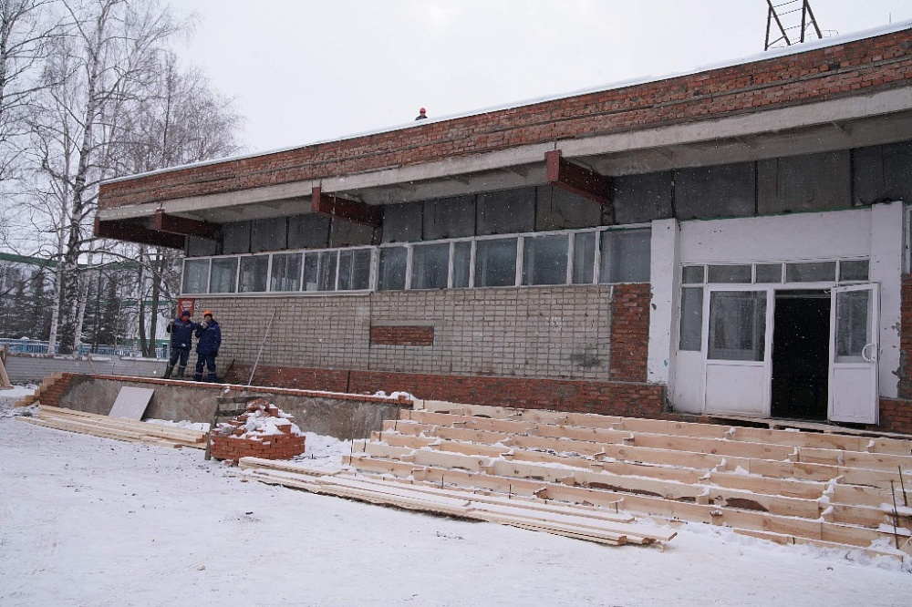 Радий Хабиров в Мишкинском районе ознакомился с ходом реконструкции Марийского историко-культурного центра