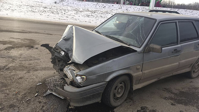 Авария в Туймазинском районе: на перекрестке столкнулись «Daewoo Nexia» и ВАЗ-2114