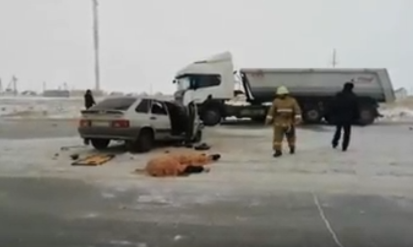 Авария в Хайбуллинском районе: столкнулись грузовик «Скания» и ВАЗ-2114, погиб пассажир