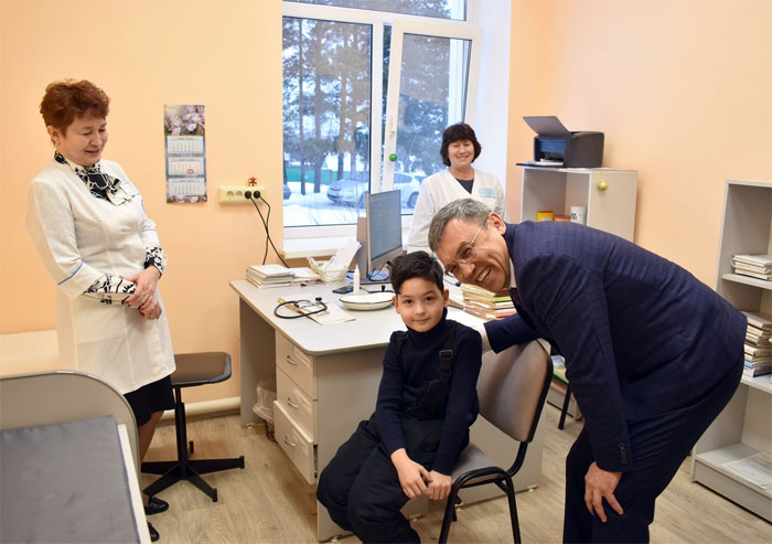 В Куюргазинском районе после капитального ремонта открылось детское поликлиническое отделение
