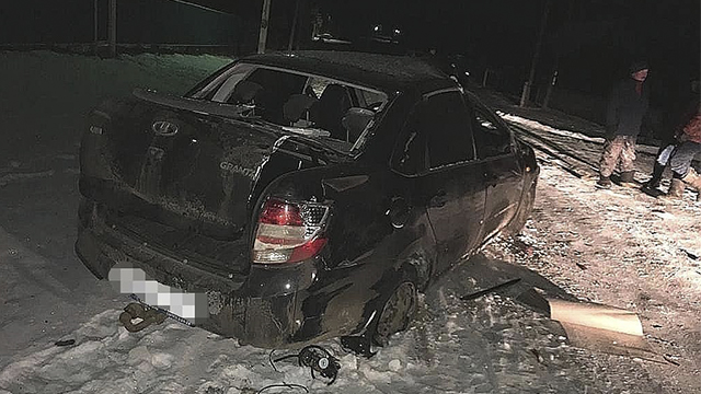 Авария в Чекмагушевском районе: погиб водитель «Лады Гранта» вылетев с дороги и опрокинувшись в кювет