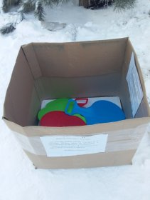 В Салавате местная жительница подарила детворе ледянки
