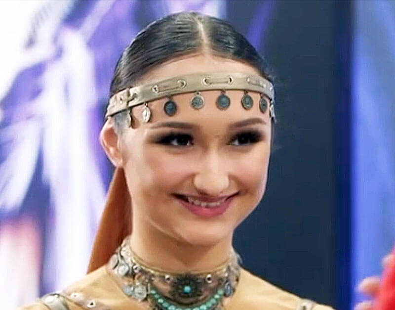 Дочь Роберта Юлдашева Нэркэс выступила на шоу «Dance Революция»