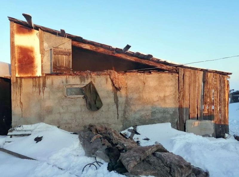 В Абзелиловском районе Башкирии мужчина сгорел в бане