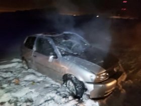 В Мелеузовском районе водитель «Фольксваген Гольф» опрокинулся в кювет, пострадали 5 человек