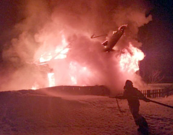 В Балтачевском районе в собственном доме сгорел мужчина
