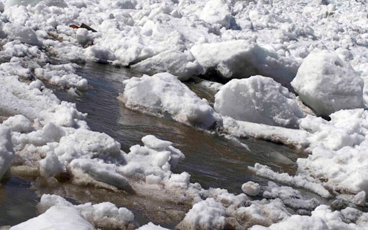 В Башкирии создали 7 взрывных команд для устранения ледовых заторов на реках