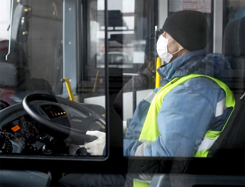 В Башкирии водителей автобусов обязали носить маски