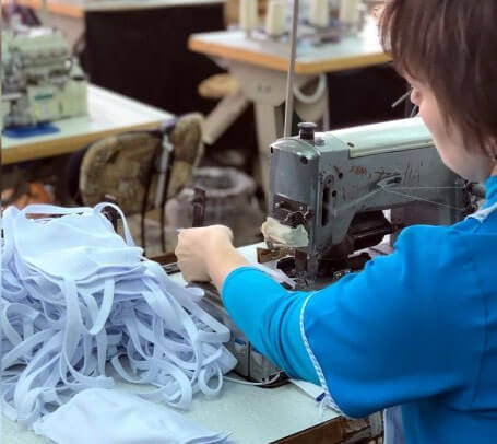 В Башкирии фабрика «Ишимбайский трикотаж» приступила к производству медицинских масок