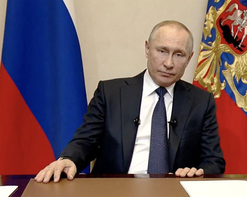 Путин объявил в России выходные на следующей неделе