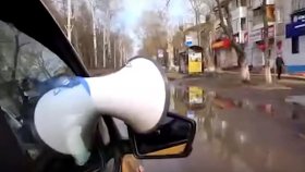 Власти Нефтекамска через громкоговорители призывают горожан оставаться дома | видео
