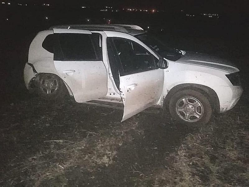 Авария в Стерлитамакском районе: водитель Ниссан Террано» вылетел с дороги в кювет