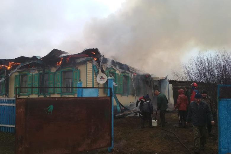 В Куюргазинском районе, пытаясь потушить пожар в доме, пострадала пожилая женщина