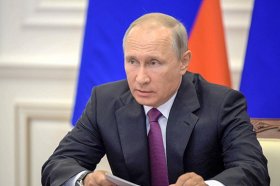 "Победим и эту заразу коронавирусную": Путин обратился к жителям России из-за коронавируса