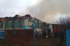 В Куюргазинском районе, пытаясь потушить пожар в доме, пострадала пожилая женщина
