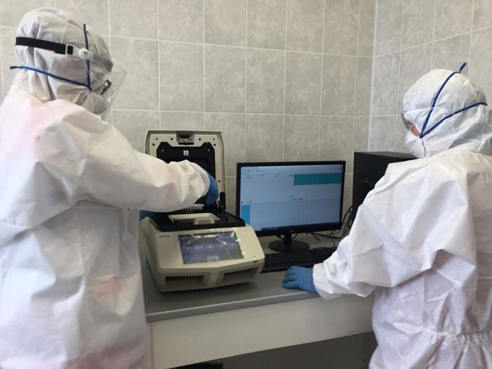 При больнице Белорецка открылась 11 в республике лаборатория по выявлению коронавируса