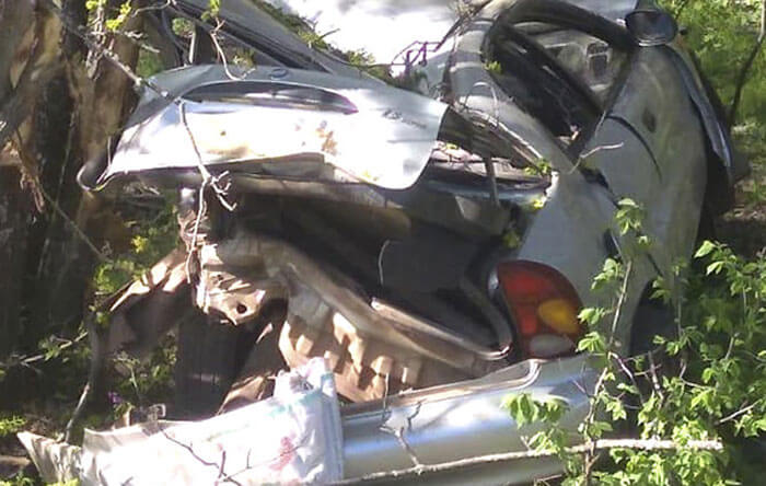 Авария в Стерлибашевском районе: погиб водитель опрокинувшись на ЗАЗ Chance в кювет