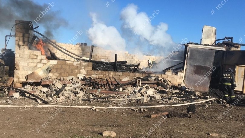 Пожар в Тимирово: 6 человек сгорели в Туймазинском районе Башкирии | видео