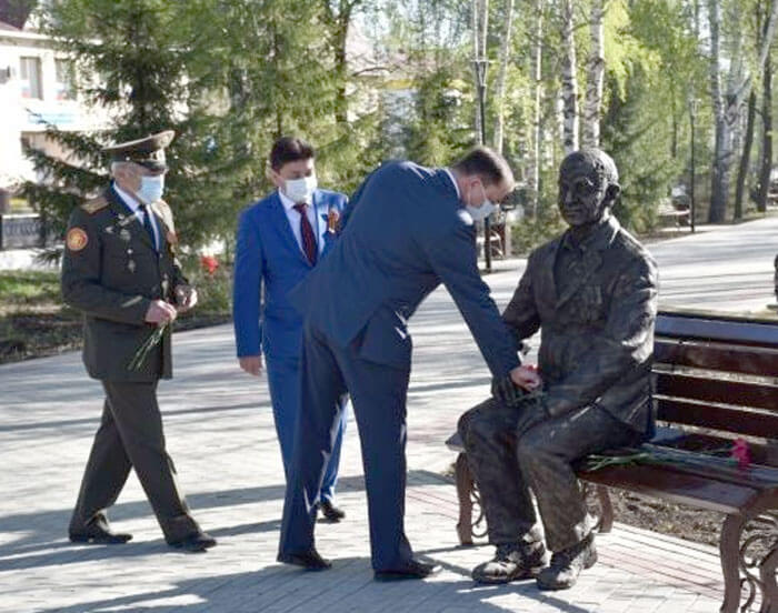 В Дуванском районе Башкирии появился памятник ветеранам войны
