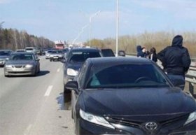Авария в Уфе: ночью, пьяный водитель такси без прав врезался в «Шкоду»