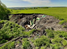 "Ужасное зрелище": в Чекмагушевском районе на свалке обнаружили гробы