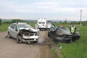 Авария в Кармаскалинском районе: женщина за рулем ВАЗ-2110 столкнулась с Suzuki SX
