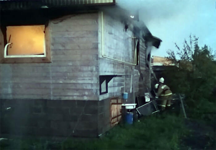 В Янаульском районе Башкирии в собственном доме сгорел мужчина