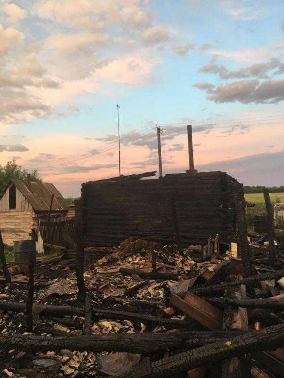В Мелеузовском районе в пожаре погибла женщина