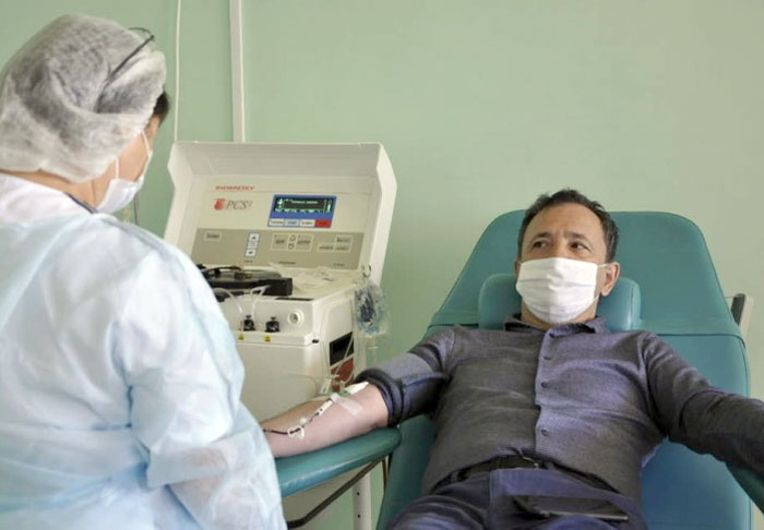 Переболевший коронавирусом депутат из Башкирии сдал плазму крови