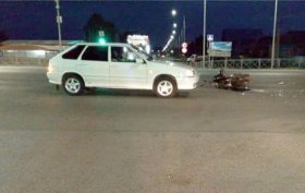 Авария в Башкирии: на трассе Уфа-Оренбург мотоциклист столкнулся с «ВАЗ-2114»