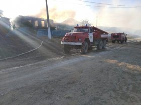 Пожар в Учалинском районе: в огне погибла пожилая женщина, в больницу попал мужчина