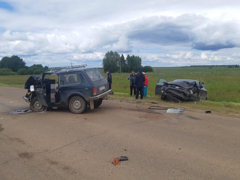 Авария в Краснокамском районе Башкирии: погиб водитель «Нивы» врезавшись в «Форд Мондео»