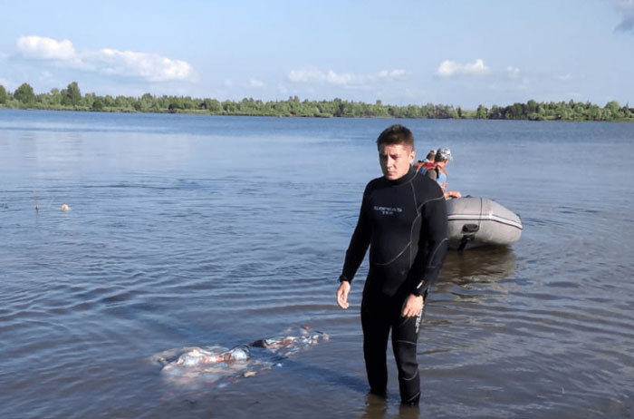 В Краснокамском районе Башкирии водолазы достали из воды тело 7-летнего мальчика