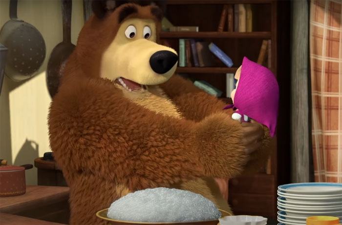Стала известна дата выхода пятого сезона мультсериала "Маша и Медведь"