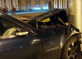 В Уфе полицейские устроили погоню за пьяным водителем кабриолета | видео