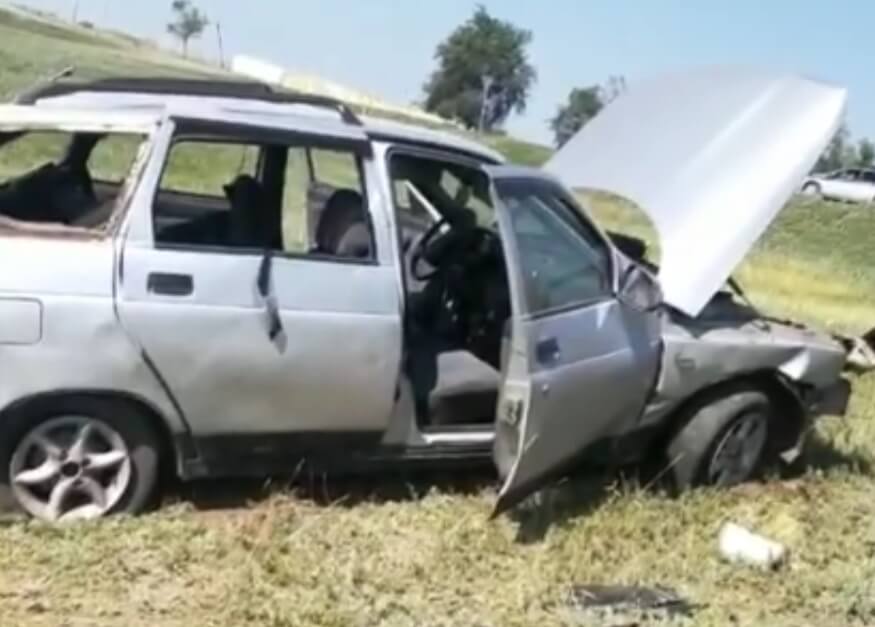 Авария в Абзелиловском районе: водитель из Челябинской области погиб вылетев в кювет | видео