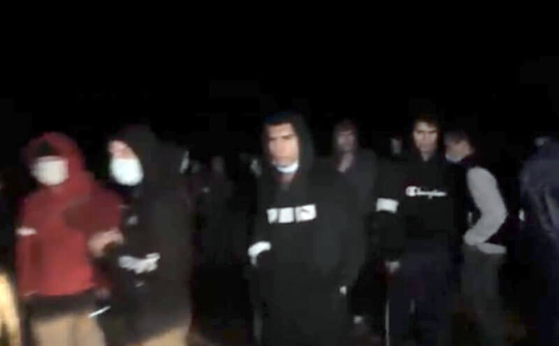 В Башкирии на защитников Куштау ночью напали несколько сот людей в масках | видео