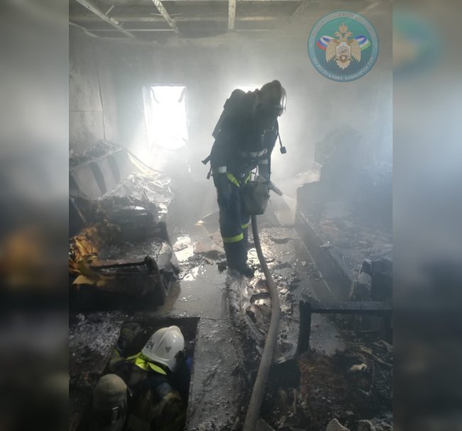 В Туймазинском районе в собственном доме сгорел пожилой мужчина